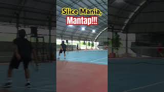 Forehand slice🔪 to backhand slice 🔪 [upl. by Astrahan]