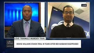 Stephen Jiwanmall Reports from the Denise Williams Love Triangle Trial [upl. by Htenaj679]