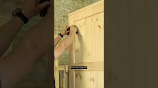 TIMBER CABINS  DOOR AND WINDOW ADJUSTMENT  PART THREE [upl. by Nagad]