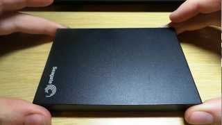 Review of the Seagate Expansion Drive 500GB USB 30 [upl. by Odlamur]