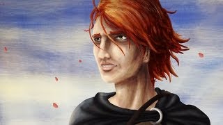 Kvothe  the Name of the Wind  Speedpainting [upl. by Farr]