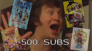 Update Day 500 Subs [upl. by Nylahs954]