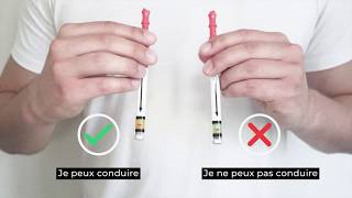 Ethylotest sans ballon NF personnalisé  guide dutilisation [upl. by Carrillo]