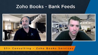 Zoho Books  Bank Feeds Tutorial by Simon Sfir Consulting [upl. by Waverley]