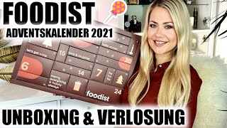 Foodist Gourmet Adventskalender 2021 Unboxing amp Verlosung [upl. by Scherman974]