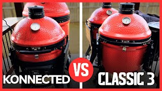 Kamado Joe Classic 3 vs Konnected Joe  An Honest Comparison [upl. by Nahc]