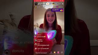 Lotte De Clerck live op tiktok ❤️ [upl. by Ybreh]