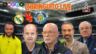 🔥⚽️ REAL MADRID  GETAFE  CHIRINGUITO LIVE [upl. by Enneirb]