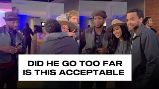 Jonathan Majors BODY LANGUAGE Screams Uncomfortable By Meagan Good amp Michael Ealy [upl. by Christi]