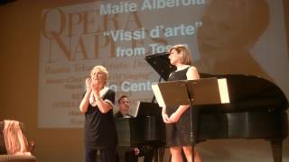 Maite Alberola Masterclass Renata Scotto 13 marzo 2017 [upl. by Nanaek114]