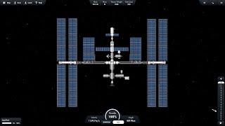 episode 1 of making the biggest space station in sfs sfs sfshorts space spaceflightsimulator [upl. by Auoy642]