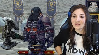 DARK IRON DWARF PALADIN  BfA Alpha Gameplay [upl. by Anade]