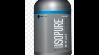 بروتين ايزو بيور زيرو Isopure Zero Carb [upl. by Adeys]