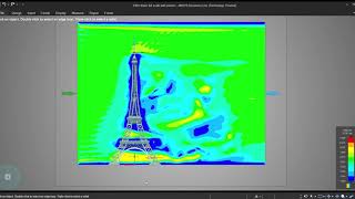 Eiffel tower 20 Kmph wind [upl. by Auhsej360]