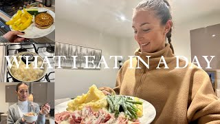 WHAT I EAT IN A DAY  Healthy quick and easy meal ideas realistic food day in the life [upl. by Radec127]