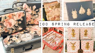 Creating Vintage Vibes for the Perfect Vignette  Spring IOD Release  Upcycled Distressed amp Moody [upl. by Eelrebma]