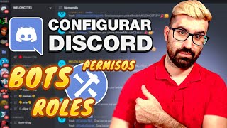 🤖 Como Poner BOTS en DISCORD ROLES discord 🤖 Los mejores bots para discord 2021 [upl. by Ibmab123]