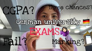 How exams are conducted and graded in german universities International Student in Germany [upl. by Anirbaz269]