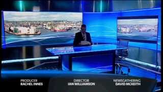 STV News at Six rebrand Aberdeen amp North region titles Monday 02 June 2014 [upl. by Talya]