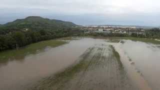 Luftbilder des SaaleHochwasser in Jena im Juni 2013 [upl. by Oilasor768]