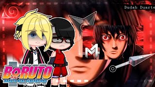 🔥 Boruto and his friends react ao rap do Sasuke Boruto  M4rkim  Gacha Ultra 🔥 [upl. by Kalman]