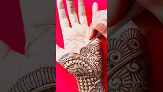 Mehndi design trending short shorts mehndi video trending [upl. by Akerdnahs]