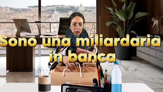 🤣 SONO UNA MILIARDARIA IN BANCA 🤣miliardaria banca soldi investimenti [upl. by Boru]