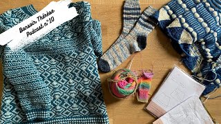 Podcast n°10  Tricot demifail couture et rangement [upl. by Llenna]