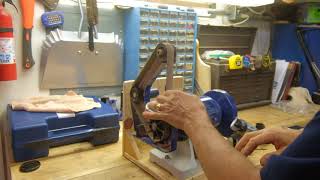 Rikon Variable Speed 1x30 Belt Sander 50161VS REVIEW [upl. by Foote418]