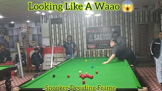 Rana Irfan Vs Umar Khan  Deciding Frame 33  Snooker Hub Opening Tournament  Snooker Pakistan20k [upl. by Corwin]