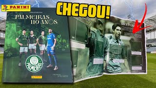 CHEGOU MAIS UMA COLEÇÃO  ÁLBUM PALMEIRAS  110 ANOS Editora PANINI [upl. by Theall893]