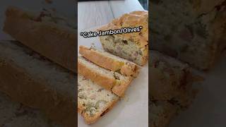 🫒Recette Cake Jambon et aux Olives facile et rapide cakesalé cakeauxolives cakejambon recette [upl. by Ardnoik609]