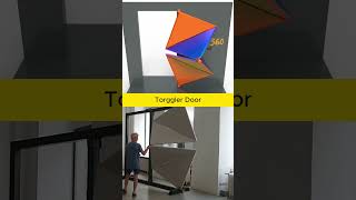 Torggler Door 🚪 Unique Door Design mechanism machine mechanical engineering doors forniture [upl. by Isadora]