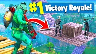 EPIC SKY BASE BATTLE In Fortnite Battle Royale [upl. by Kidd]