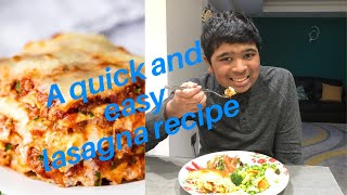 Ridwans quick and easy steps to make a scrumptious Lasagna Dish [upl. by Eissert105]