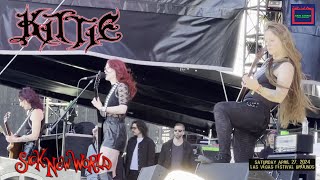 Kittie Live 4272024 Sick New World Festival Las VegasNV 60fps FRONT ROW [upl. by Stannwood]