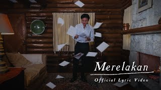 Rizky Febian  Merelakan  Ost Kata Official Lyric Video [upl. by Nekal]