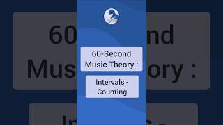 60Second Music Theory  Intervals Part 1 Intervals Up To The Octave Interval Counting [upl. by Reggie75]