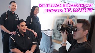 KESERUAN PHOTOSHOOT BERSAMA RIO MOTRET [upl. by Hsirehc]