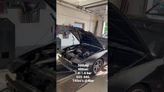 500hp Nissan s13 240sx sr20det Dyno run G25660 [upl. by Capello]