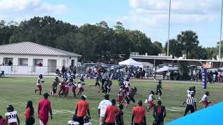 Pop Warner CHAMPIONSHIP 10u Firehawks 7 [upl. by Lombardy60]