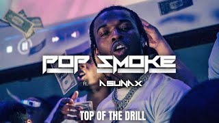 Pop Smoke  Top of the drill clip video [upl. by Anawed740]