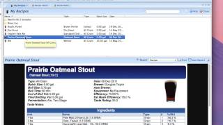 Finding Beer Recipes using the BeerSmith Cloud Search [upl. by Anaujik987]