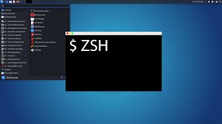 How to Install Zsh In parrot or any linux kali ubuntu manjaro kde gnome [upl. by Urion]