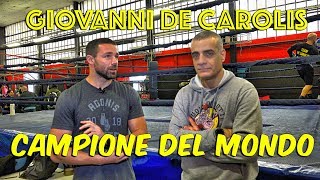 Giovanni De Carolis il nostro ultimo campione del mondo di Boxe [upl. by Oliric360]