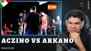 ACZINO VS ARKANO  REACCION  COLISEVM  BATALLA ESCRITA [upl. by Ramar]