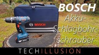 ðŸ› BOSCH Akku Schlagbohrschrauber GSB 182 Unboxing  GSB 18v  Unboxing [upl. by Eemia]