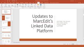 MarcEdit 7MacOS 3 Updates to the Linked Data Framework and Editor [upl. by Kaspar]