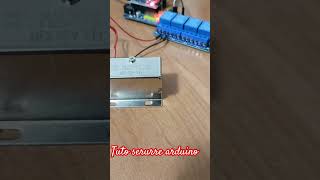 Tutoriel Arduino sur la serrure électromagnétique serrure arduino lasdi [upl. by Benildas]