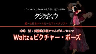 【2015年3月号】本池 淳・武藤法子組「ワルツ・アマルガメーション＆ピクチャー・ポーズ」 [upl. by Onit]